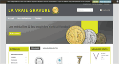 Desktop Screenshot of la-vraie-gravure.fr